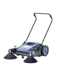 Walk Behind Floor Sweeper Manual,41" Wider Path & 55L Larger Capacity, Industrial and Commercial Sweeper for Rapid Cleaning in Warehouse,Park,Shop,Yard,Farm,Street,and Outdoors Indoors