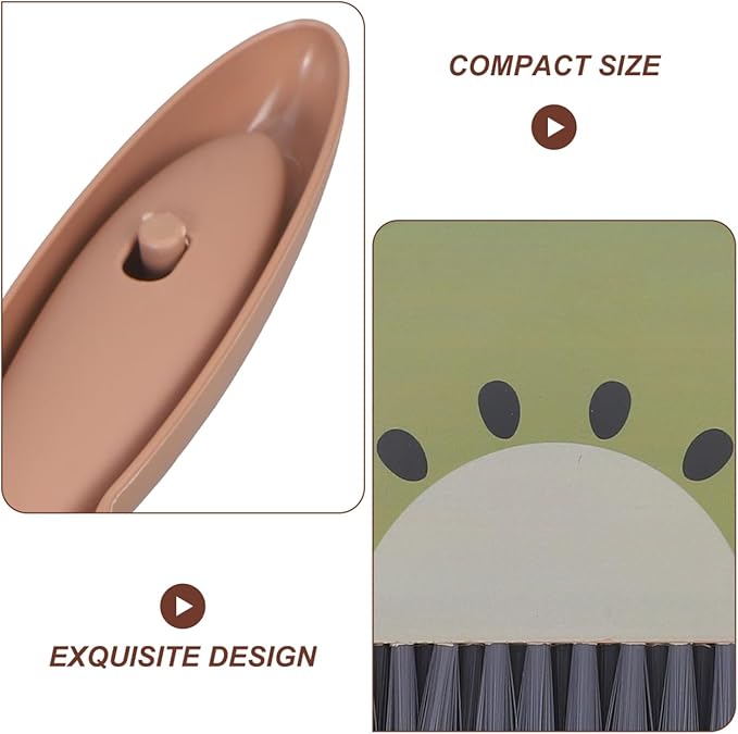 VOSAREA Mini Broom Set with Dustpan for Efficient Desk Cleaning Compact Handheld Brush for Home and Office Use