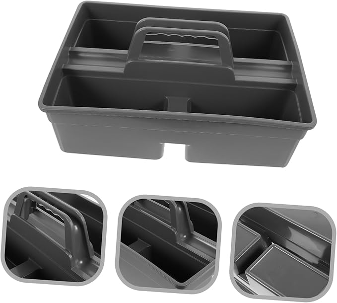 Hand-held Cleaning Tool Organizer Versatile Cleaning Supply Bucket for Home Kitchen and Bathroom for Rags Sprays and Scrapers Convenient Storage