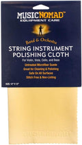 MusicNomad String Instrument Premium Microfiber Polishing Cloth (MN731) 12" x 12"