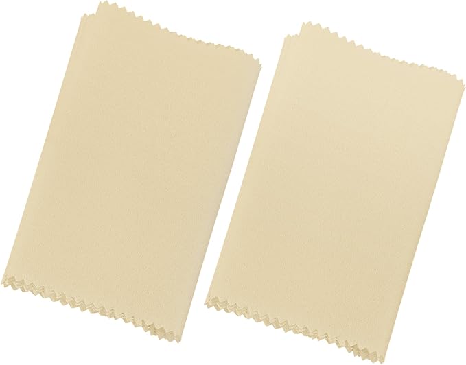 88 Keys Piano Keyboard Off-White Dust Cover - For Upright Grand Pianos, Digital Pianos and Electronic Keyboards - Protective Key Cover Cloth (2 Packs)