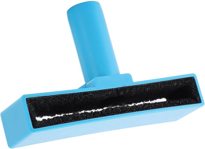 Ceiling Fan Blade Cleaner Duster, Fan Blade Cleaning Tool with Washable Brush Attachment, Efficient Dust Remover for Home Ceiling Fans (Blue)
