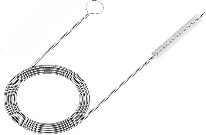 60 Inch Long Drain Brush Flexible Tube Brush, Sunroof Drain Cleaning Tool, Pipe Cleaning Brush Tool, Suitable for Home, Kitchen, Fish Tank, Water Pump Accessories