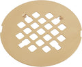 Artiwell 4-1/4” OD Snap-in Shower Drain Cover, Round Shower Drain Strainer Grid, Replacement Cover, Designed for Long-Lasting