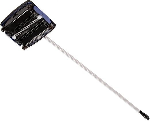 Carlisle FoodService Products Duo-Sweeper Rubberized Carpet and Floor Sweeper – Efficient Manual Cleaning for Restaurants with Low Pile Carpets (Pack of 4)