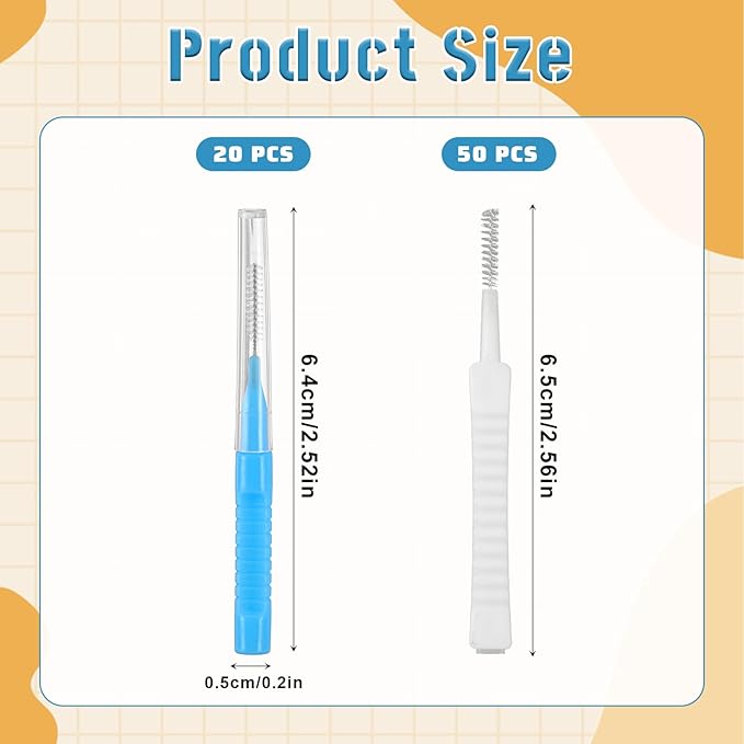 70Pcs Shower Head Cleaning Brush 2 Design Shower Head Cleaner Tool for Showerhead Small Hole Nozzle Anti-Clogging Showerhead Cleaning Brushes Picks for Tiny Nozzle Gaps Deep Clean Unclogging Brush Set