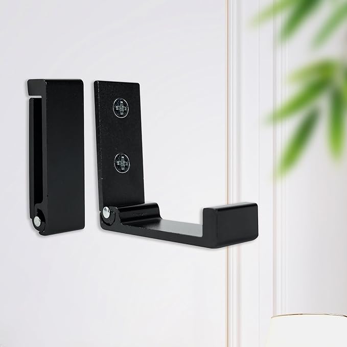 Aynoo Folding Coat Hook, 2PCS Folding Wall Hooks,Metal Heavy Duty Metal Coat Towel Hooks, Wall Mounted