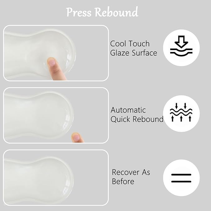 Gel Wrist Rest for Keyboard and Mouse Transparent Acrylic Tilted Keyboard Riser for Desktop Ergonomic Computer Keyboard Stand Holder for Desk Silicone Mouse Wrist Pad Support 60% 68% 75% White
