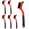 6 Pack Nylon Cleaning Brushes Set – Non-Scratch Bristles for Delicate Surfaces, Ergonomic Grip & Mini Brush – Ideal for Kitchen, Bathroom, and Daily Cleaning
