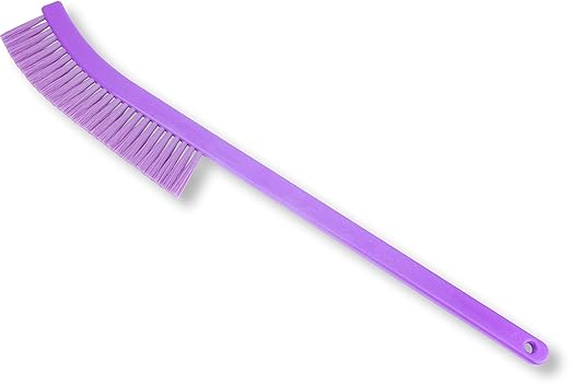 SPARTA Plastic Narrow Radiator Brush for Dusting Between Radiators, Vents, And Ducts, 24 Inches, Purple, (Pack of 6)