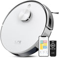 ILIFE A30s Robot Vacuum Cleaner, 10000Pa Max Suction Power with Lidar Navigation, Home Mapping, No-Go Zone, 150 Mins Max, 2.4G WiFi/App/Alexa/Remote Control, for Hard Floor, Carpet and Pet Hair