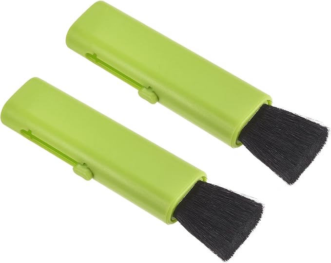 PATIKIL Keyboard Cleaning Brush, 2Pack Mini Telescopic Type Window Groove Cleaning Brush, for Laptop Computer Keyboard Window Green