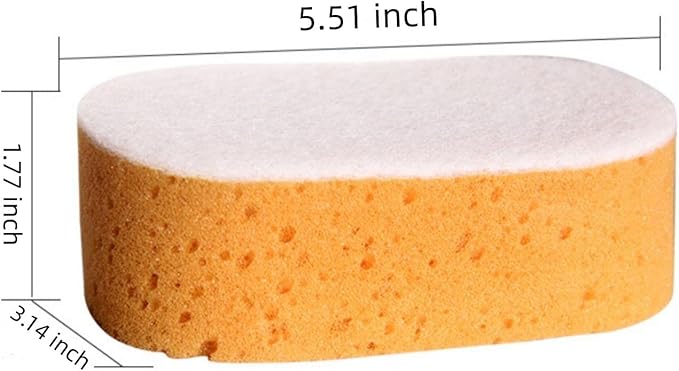 5 Pack Clean Sponges, High Density Large Sponge Wipers, Strong Scrubbing Ability, Clean and Scratch Free Sponge, Suitable for Washing Tableware/Cars/Furniture.