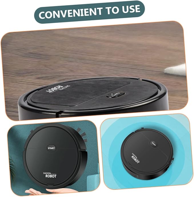 Mini for Home Multi-Functional Sweeping and Mopping Smart Automatic for Hard Floors and Carpets Compact Design