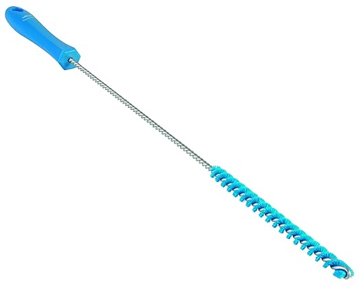 Vikan 53753 Tube Brush,.4",PP/PBT,Blue