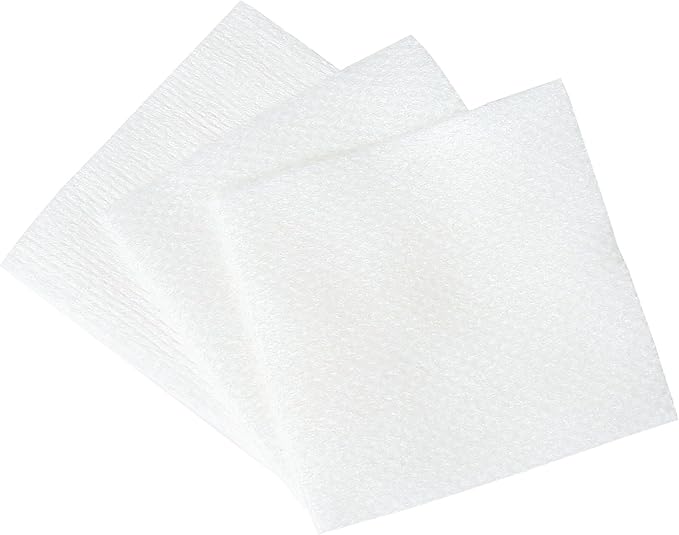 ForPro Professional Collection Lint-Free Cotton Wipes, 100% Pure Cotton Gauze, 2" x 2", White, 240-Count (Pack of 6)