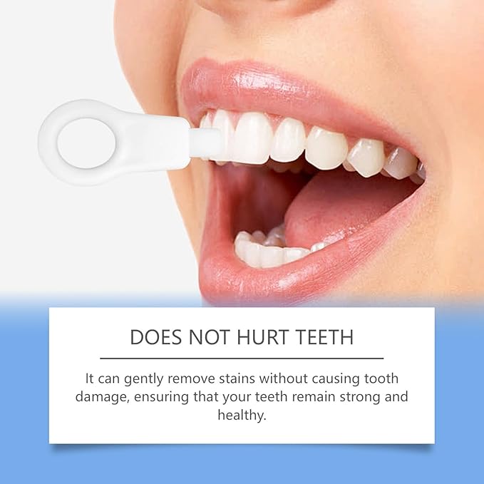 4 Pcs Sponge Teeth Cleaner for Baby, Kids, Adults, Gentle Stain Remover for Teeth Soft Rubber Sponge Eraser Safe Dental Cleaning Tool for Daily Oral Care