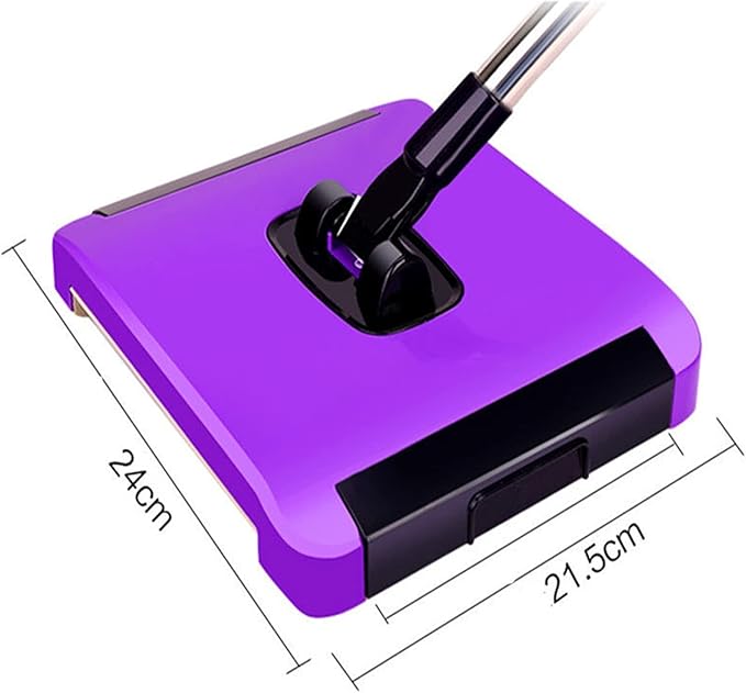 Household Hand Push Carpet Sweeping Hair Lint Sweepers Brush Magic Broom Machine Without Electricity Home Cleaner (Color : Random Color) (Random Color)