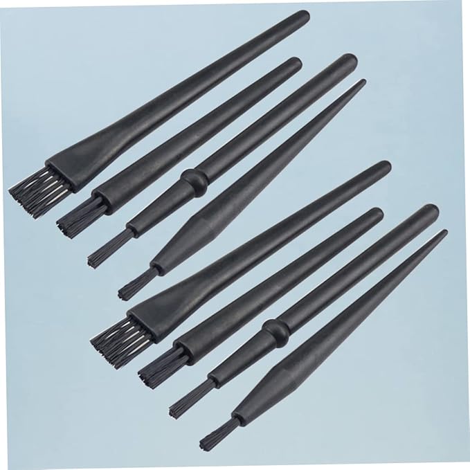 OUNONA 1set -Static Cleaning Brush Electronics Repair Tools for Workshop Use Includes Each of Handle Brushes and Essential for Cleaning