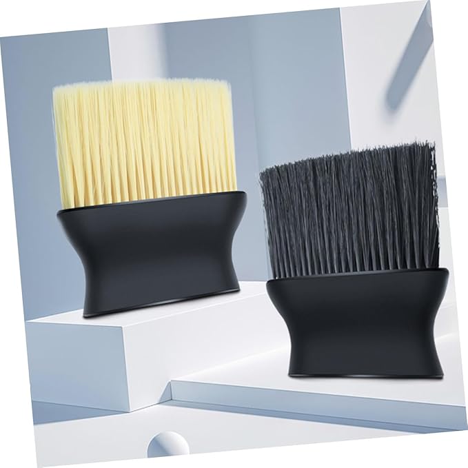 Car Air Vent Cleaning Brush Black Soft Bristle Auto Detailing Tool for Interior Vent Dust Removal and Car Air Conditioner Maintenance