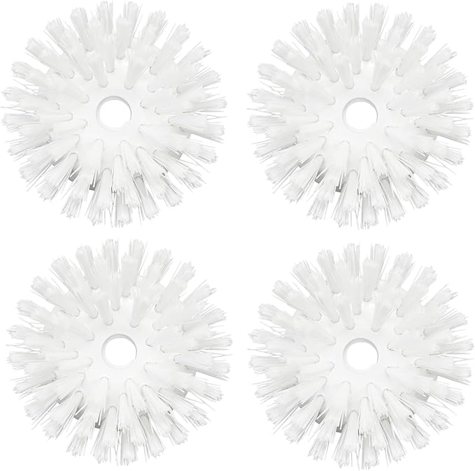 4 Pack Palm Brush Refills for OXO Soap Dispensing Palm Brush, Palm Brush Replacement Head