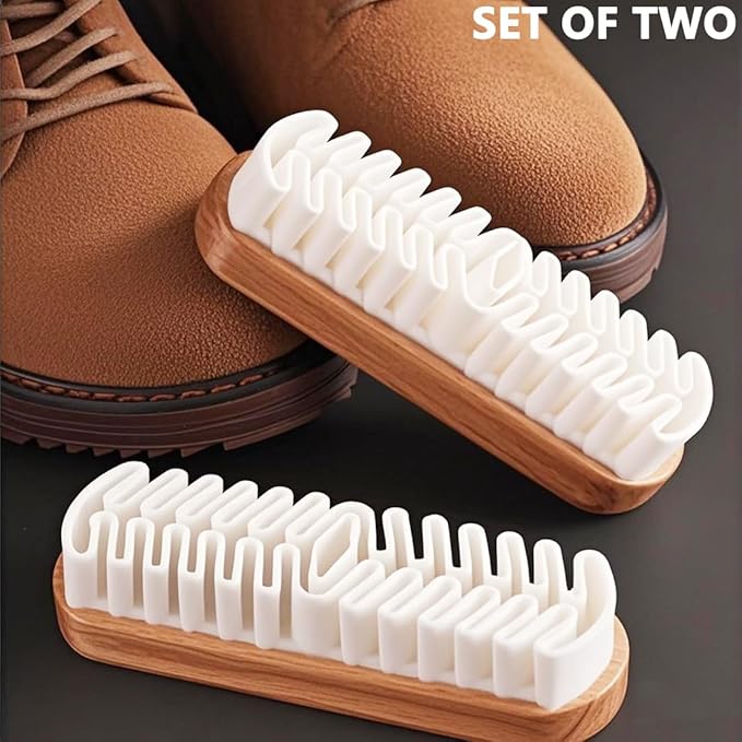 2Pcs Suede Brush for Shoes Nubuck Brush Suede Eraser Suede Shoe Brush Suede Shoe Cleaner
