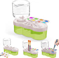 New Paint Brush Cleaner Tool,Brush Rinser Cup Painting Running Water Circulation Art Supplies for Acrylic,Watercolor and Water Based Creative Gift for Adult Artist Beginners Kids