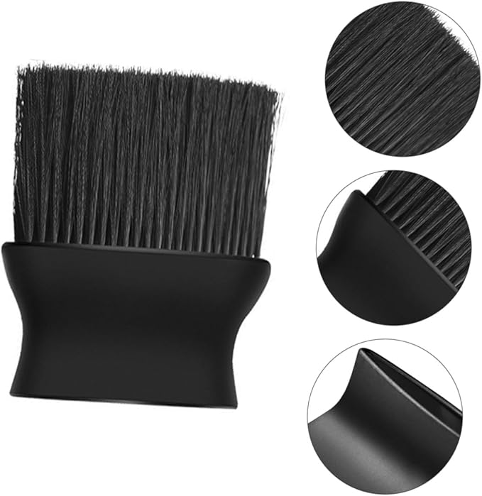Car Air Vent Cleaning Brush Black Soft Bristle Auto Detailing Tool for Interior Vent Dust Removal and Car Air Conditioner Maintenance