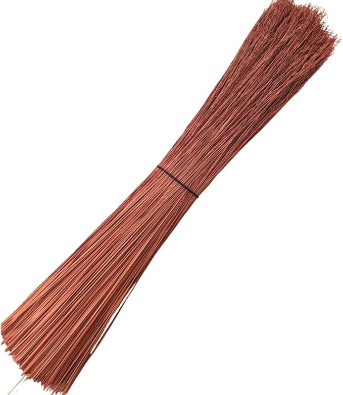 20" or 16" Broom Corn, 1/2 lbs Bundles, Hand Dyed by Meckley Brooms (20.00, Orange)