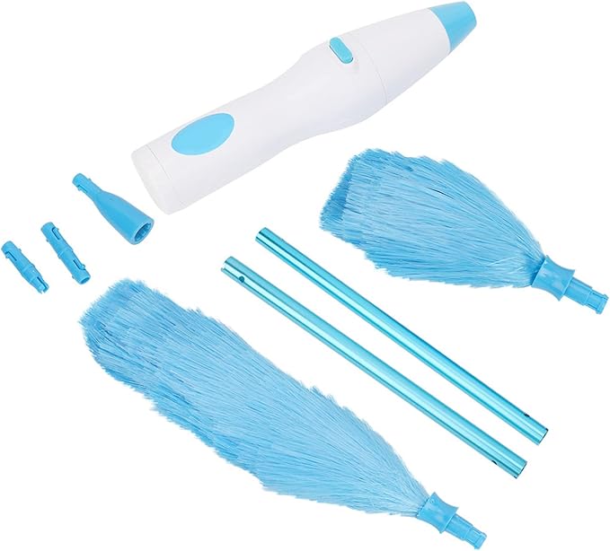 180° Electric Furniture Duster, 9.25 * 1.57in Automatic Duster, Electrostatic Adsorption for Furniture Doors and Cars Keyboards