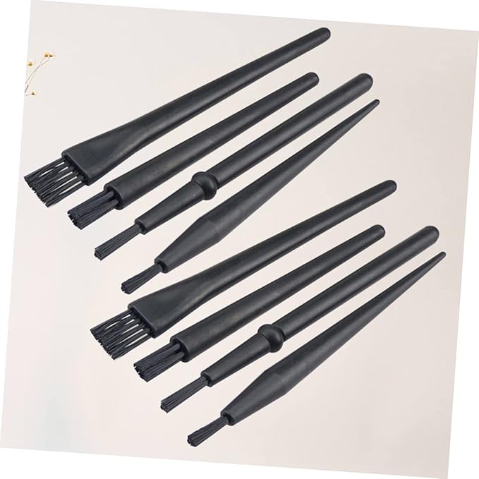 OUNONA 8-Piece Cleaning Brush Set Static Brush Kit for Electronics Keyboard Repair Cleaning Tools
