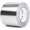 COSIMIXO Silver Aluminum Foil Duct Tape 4 Inches x 55Yards,Heavy Duty,High Temperature Sealing and Patching,Perfect for HVAC,Air Ducts,Foamboard,Metal Repair,Insulation,Dryer Vent and More