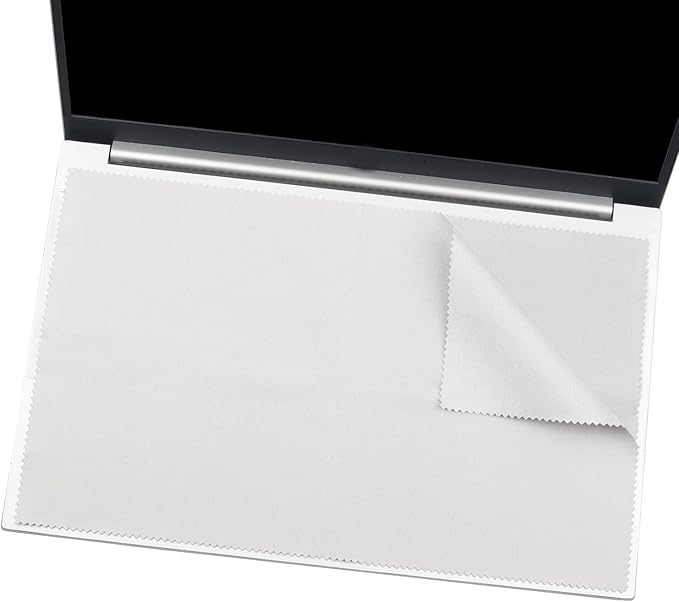 2 Pack 15"-17.3" Laptop Microfiber Liner Cleaning Cloth,Cleaning Screen Dust,Laptop Keyboard Protector Compatible with Dell/HP/Acer/ASUS/Lenovo/Samsung/LG etc