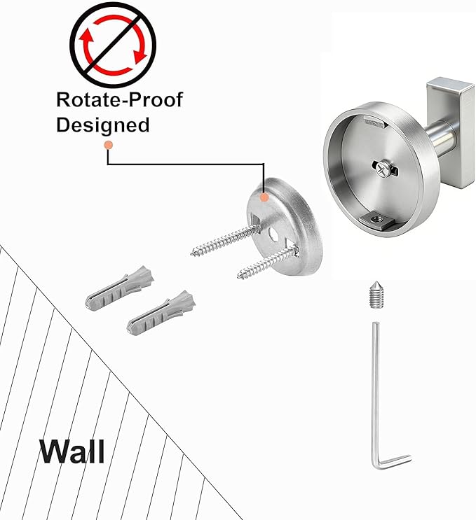 Towel Hooks for Bathrooms, Brushed Nickel Towel Hook for Kitchen Bathroom, SUS304 Stainless Steel Coat Hook, Heavy Duty Holder Robe Hooks for Hanging Towels, Coats, sponges, Wall Mount, 4 Pack