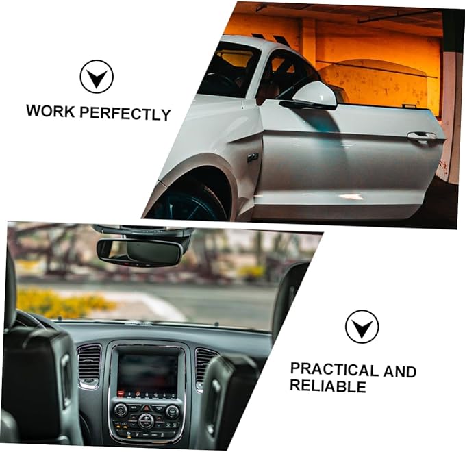 GANAZONO Car Interior Detailing Brush Soft Bristle Air Vent Cleaning Brush Automotive Dust Removal Tool for Dashboard and Ac Vents Black and White