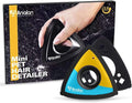 Analan Mini Pet Hair Remover for Car Detailing Supplies, Triangle Dog Hair Remover for Auto Detailing, Couch, Furniture, Lint, Carpet (Suit with 2 Blades) (Lemon Blue)