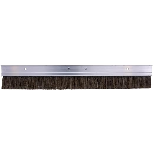 MARSHALLTOWN Aluminum Backed Concrete Broom for Finishing, Horsehair Fibers, 72 Inch, Made in The USA, 430HH