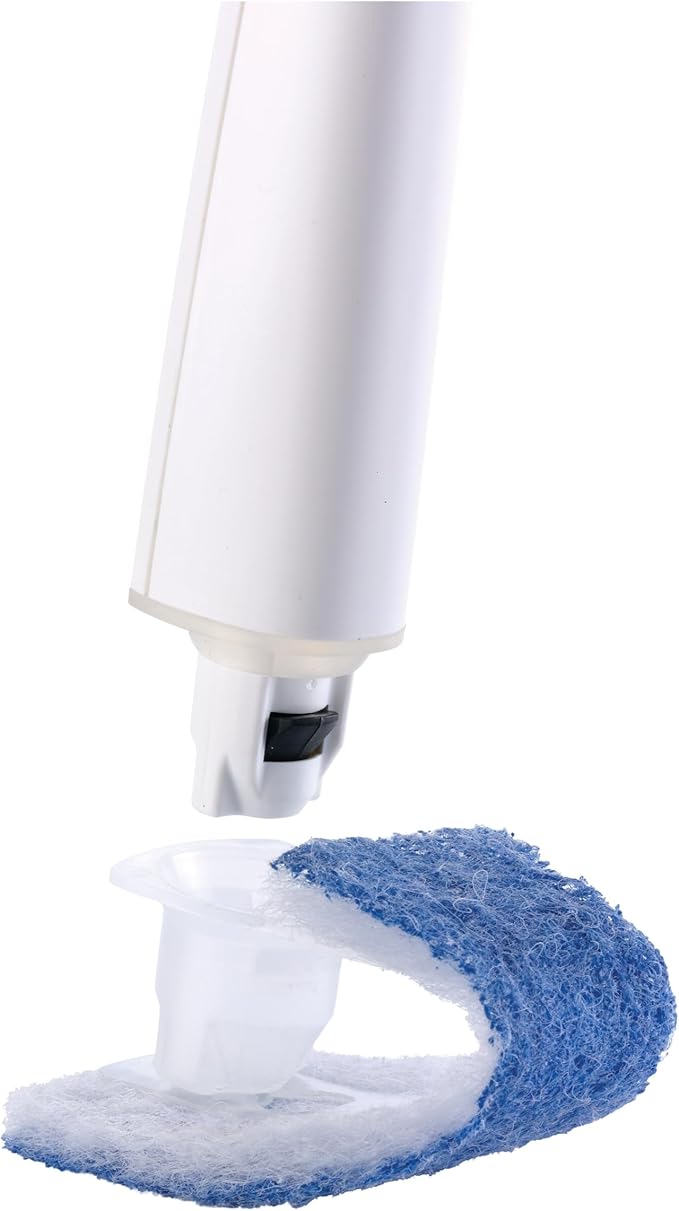 Scotch-Brite Disposable Toilet Scrubber Refills, Removes Rust & Hard Water Stains, 12 Count,(Pack of 8)