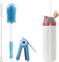 3 Pack Water Bottle Cleaner Kit for owala 24oz/32oz/40oz,owala Brush and Straw Cleaner, Straw Cleaner Compatible with owala Water Bottle,owala Accessories