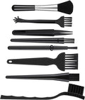 8 Pcs Mini Keyboard Cleaning Brushes Kit, Anti Static Electronic Dust Cleaning Brushes with PP Handle and Nylon Bristles, Keyboards Cleanings Brush for Computer Keyboard and Small Spaces