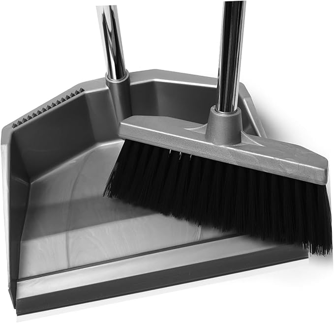 ERINGOGO 4pcs Dustpan Edge Strip Rubber Lip Accessory Replacement Parts for Dustpan Weatherproof Solid Design