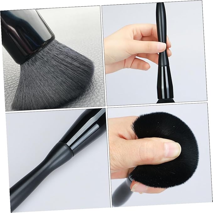 PRETYZOOM Car Detailing Brush Air Vent Cleaning Brush Soft Bristle for Dust Removal Black and White Suitable for Car Air Conditioner and Dashboard Cleaning