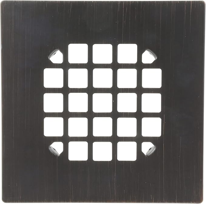 Danco 11046 Snap-In Shower Strainer & Drain Cover, Oil Rubbed Bronze