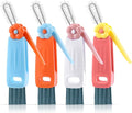 3 in 1 Cup Lid Cleaning Brush, Gap Cleaner Brushs - Home Kitchen Multifunctional Bottle Cleaning Brush Set, Portable Travel Bottle Lid Cleaner Tools, 4 PCS