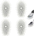 Brush Refills for OXO Dish Brush - 4 Pack Dish Brush Cleaning Soap Dispensing Head Replacement for Scrubber(Grey)