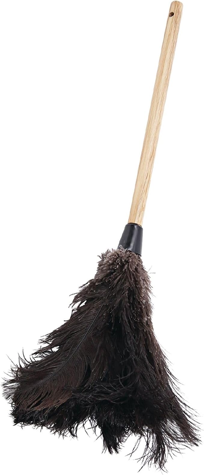 Boardwalk BWK20BK 10 in. Handle Professional Ostrich Feather Duster