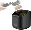 IKAPE Espresso Knock Box for Coffee Grounds, Barista Tool Enhanced for Better Manipulation - Black Espresso Machine Coffee Puck Disposal Box