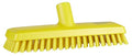 Vikan 70436 Deck Scrub,Medium,11",PP/PBT,Yellow