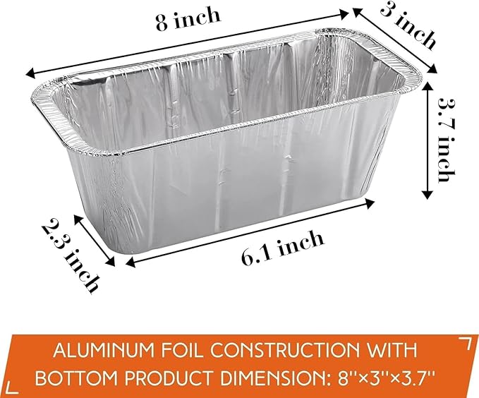 100-Pack Drip Pans Liners for Blackstone Griddle Accessories, Aluminum Foil Pan Disposable for 17" 22" 28" 36" Blackstone Griddle Drip Tray Holder Grill Rear Grease Catcher Cup