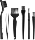 6 Pcs Small Cleaning Brushes for Tight Spaces Mini Electronics Cleaning Brush Household Parts Clean Accessories for Small Objects Humidifier Jewelry Keyboard Tool Kit